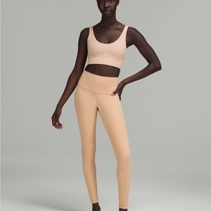 NWT Lululemon Align HR Pant 28” Tan Contour Color Sz 6